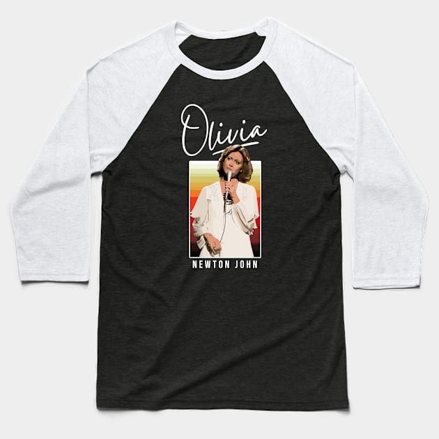 Olivia Sing // Retro VIntage Baseball T-Shirt by clownescape